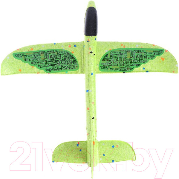 Изображение товара Самолет игрушечный Funny Toys Air / 5570189 (31х35см,зелёный)