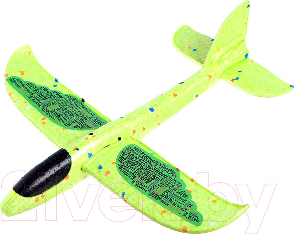 Изображение товара Самолет игрушечный Funny Toys Air / 5570189 (31х35см,зелёный)