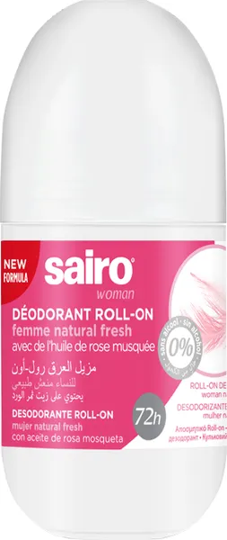 Изображение товара Дезодорант шариковый Sairo Natural Fresh (50мл)
