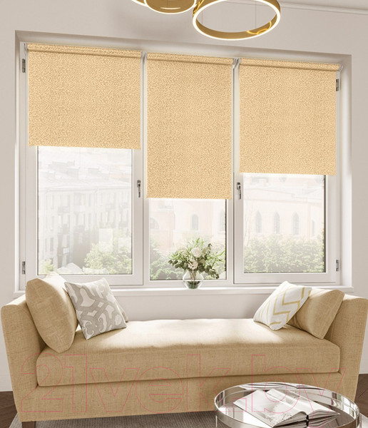 Изображение товара Рулонная штора LEGRAND Мозаика 57x175 / 58094780 (крем)