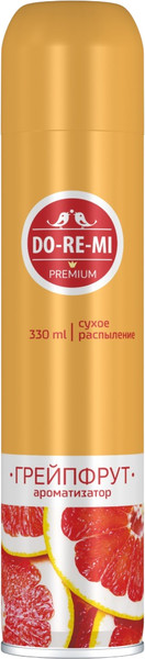 Изображение товара Освежитель воздуха DoReMi Премиум грейпфрут фреш (330мл)