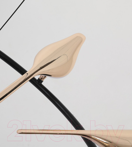 Изображение товара Люстра Kinklight Арси 08446-6A.33 (черный/золото)