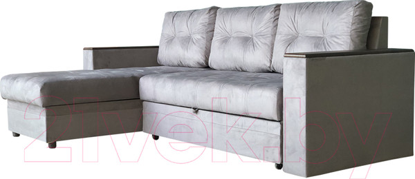 Изображение товара Диван угловой Асмана Фаворит без бара (LH04-23/венге)