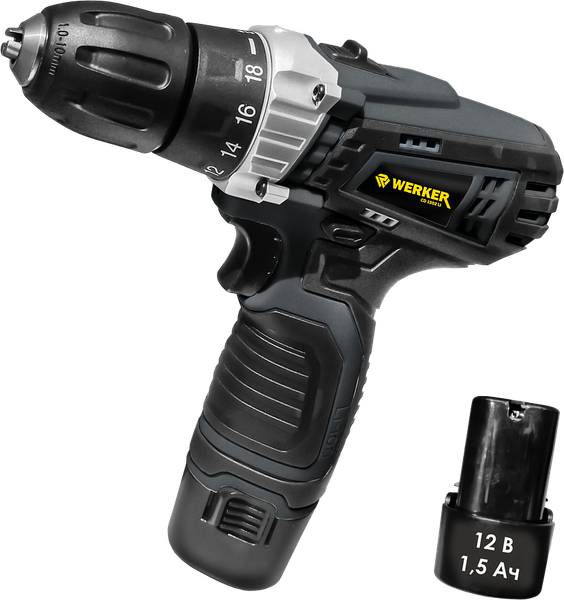 Изображение товара Аккумуляторная дрель-шуруповерт Werker CD 1202 Li