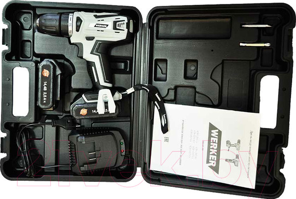 Изображение товара Аккумуляторная дрель-шуруповерт Werker CD 1412 Li