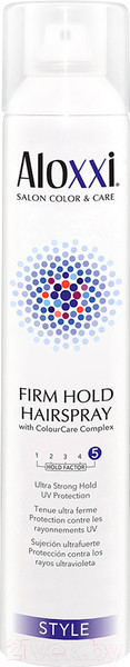 Изображение товара Лак для укладки волос Aloxxi Firm Hold сильной фиксации (300мл)
