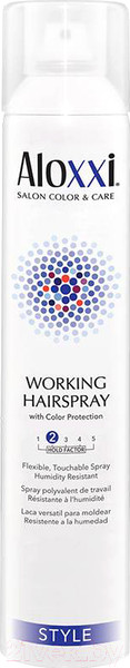 Изображение товара Лак для укладки волос Aloxxi Working легкой фиксации (300мл)