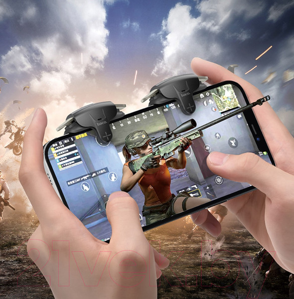 Изображение товара Набор триггеров для смартфона Hoco GM6 (черный)