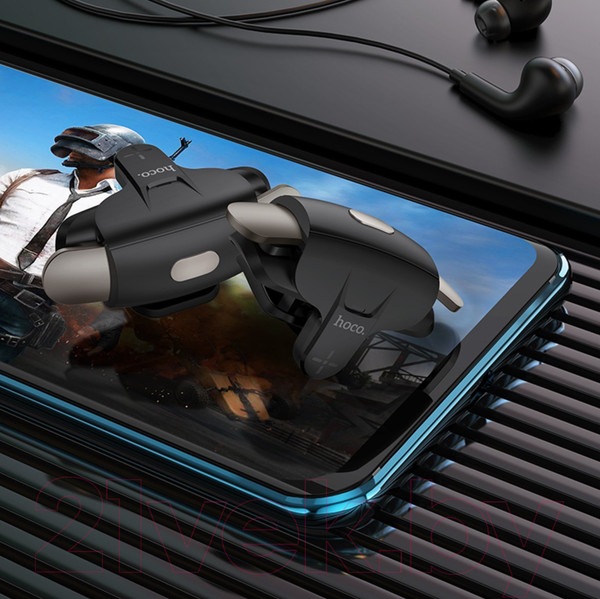 Изображение товара Набор триггеров для смартфона Hoco GM6 (черный)