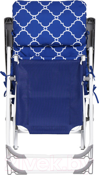 Изображение товара Складной шезлонг Ника HHK7/BL (синий)