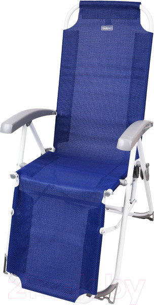 Изображение товара Складной шезлонг Ника HHK7/BL (синий)