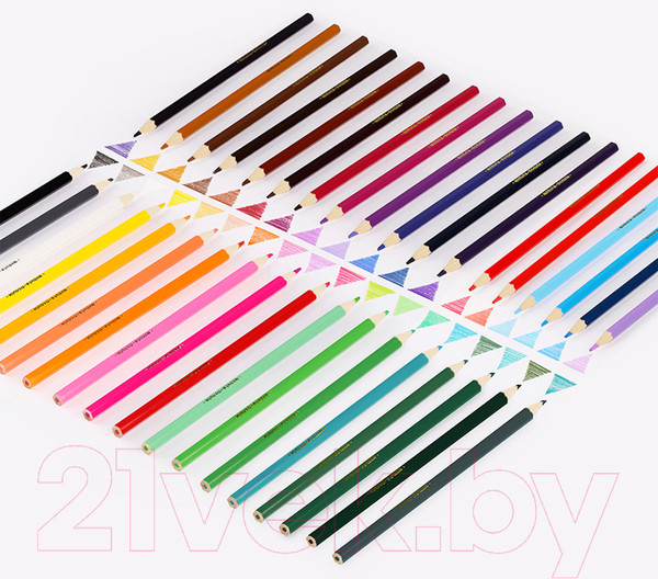 Изображение товара Набор цветных карандашей Мульти-пульти Енот в Индии / CP_10823 (36 цветов)