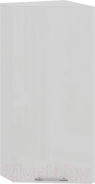 Изображение товара Шкаф навесной для кухни ТриЯ Весна 1В3Т (белый/белый глянец)