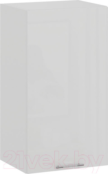 Изображение товара Шкаф навесной для кухни ТриЯ Весна 1В4 (белый/белый глянец)