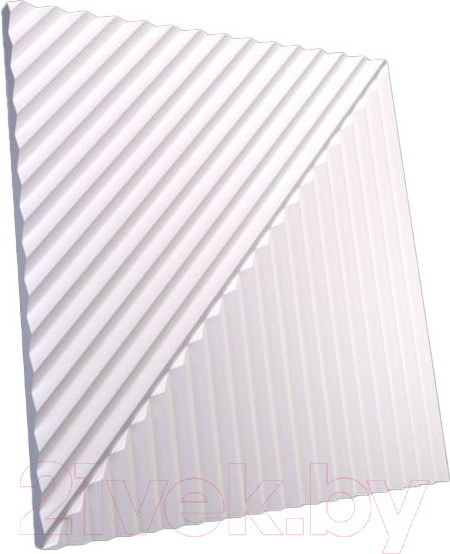 Изображение товара Гипсовая панель Polinka Консул К2 (500x500, белый)