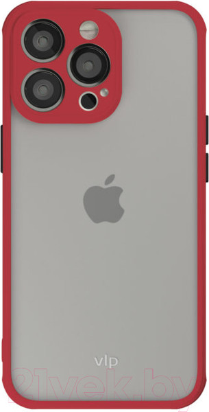 Изображение товара Чехол-накладка VLP Matte Case для iPhone 13 Pro / vlp-PC21-P61RD (красный)