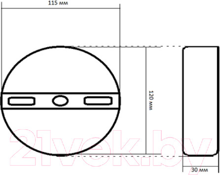 Изображение товара Бра Kinklight Рапис 07647-1A.20(4000K) (бронза)
