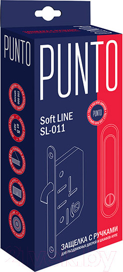 Изображение товара Ручка дверная Punto Soft LINE SL-011 SN