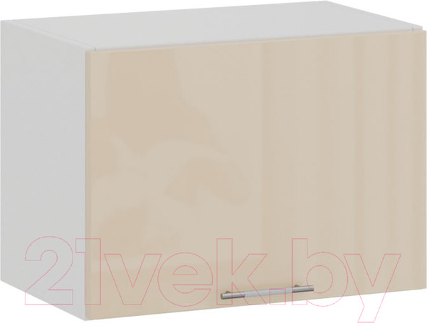 Изображение товара Шкаф под вытяжку ТриЯ Весна 1В5Г (белый/ваниль глянец)