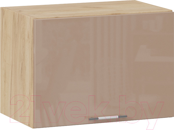 Изображение товара Шкаф под вытяжку ТриЯ Весна 1В5Г (дуб крафт золотой/кофе с молоком)