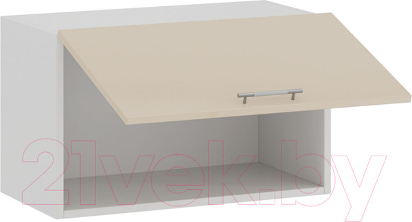 Изображение товара Шкаф под вытяжку ТриЯ Весна 1В6Г (белый/ваниль глянец)