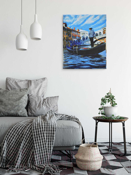 Изображение товара Набор алмазной вышивки Феникс+ Романтика Венеции / 59825