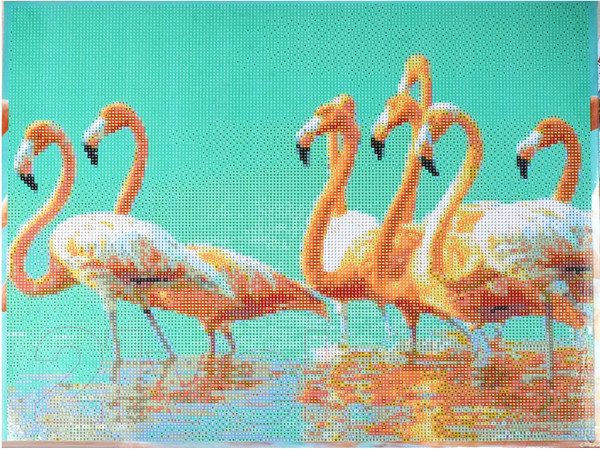 Изображение товара Набор алмазной вышивки Феникс+ Страна розовых фламинго / 59827