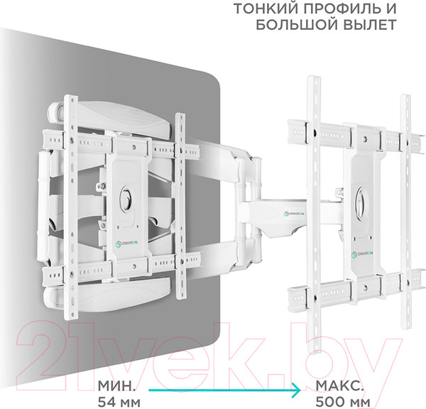 Изображение товара Кронштейн для телевизора Onkron M6L (белый)