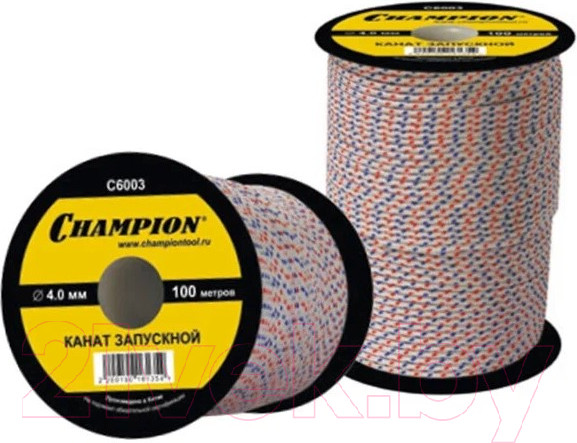 Изображение товара Шнур стартера для бензопилы Champion C6004