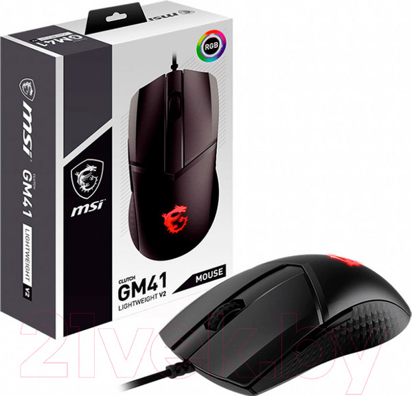 Изображение товара Мышь MSI Clutch GM41 Lightweight V2
