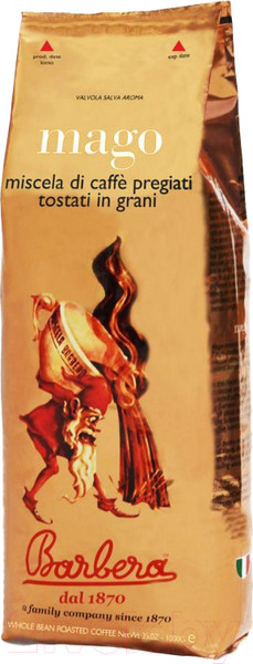 Изображение товара Кофе в зернах Barbera Mago (1кг)