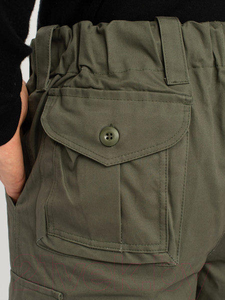 Изображение товара Штаны для охоты и рыбалки Huntsman Крафт Хаки Cotton (р-р 56-58/182)