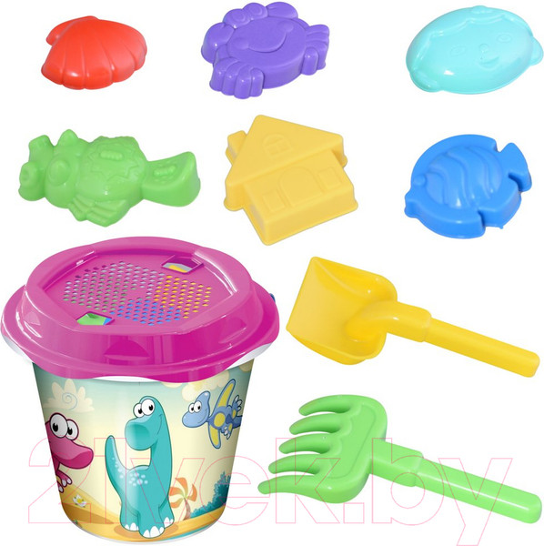 Изображение товара Набор игрушек для песочницы Мультидом Динозавры / МТ90-223