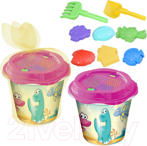 Изображение товара Набор игрушек для песочницы Мультидом Динозавры / МТ90-223