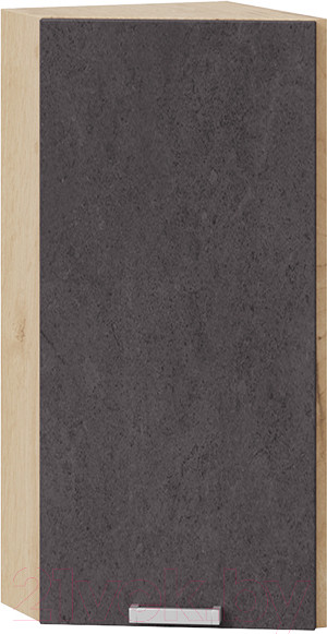 Изображение товара Шкаф навесной для кухни ТриЯ Гранита 1В3Т (дуб крафт золотой/бетон графит)