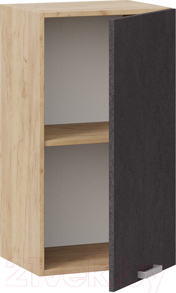 Изображение товара Шкаф навесной для кухни ТриЯ Гранита 1В4 (дуб крафт золотой/бетон графит)
