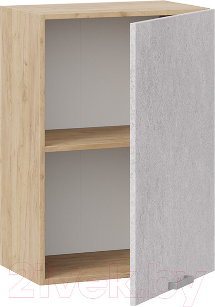 Изображение товара Шкаф навесной для кухни ТриЯ Гранита 1В5 (дуб крафт золотой/бетон снежный)