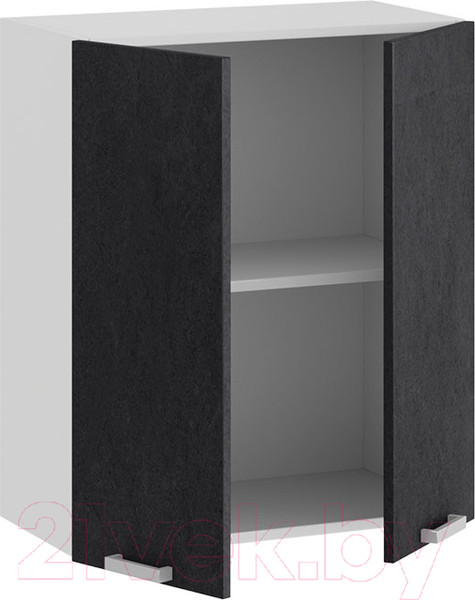 Изображение товара Шкаф навесной для кухни ТриЯ Гранита 1В6 (белый/бетон графит)