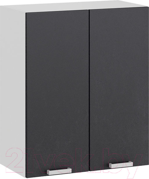 Изображение товара Шкаф навесной для кухни ТриЯ Гранита 1В6 (белый/бетон графит)