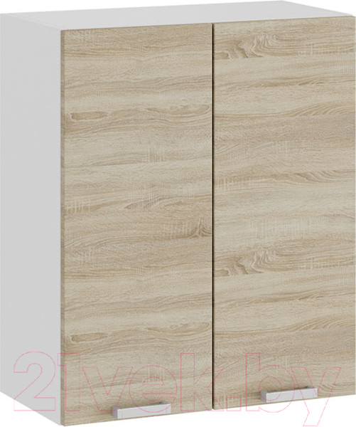 Изображение товара Шкаф навесной для кухни ТриЯ Гранита 1В6 (белый/дуб сонома)