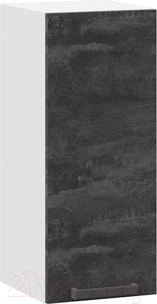 Изображение товара Шкаф навесной для кухни ТриЯ Детройт 1В3 (белый/угольный камень)
