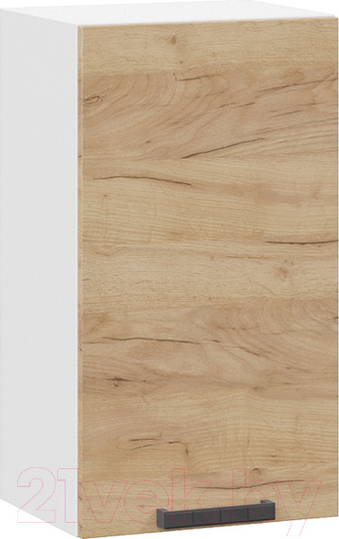 Изображение товара Шкаф навесной для кухни ТриЯ Детройт 1В4 (белый/дуб крафт золотой)