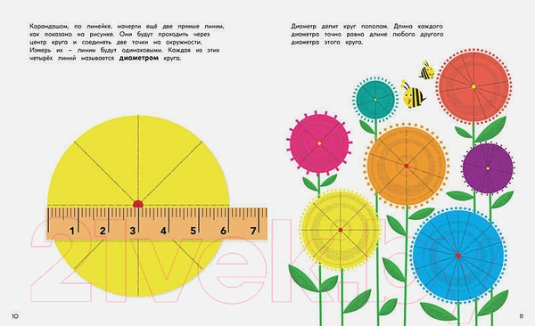 Изображение товара Развивающая книга Махаон Круги и окружности (Адлер Д.А.)