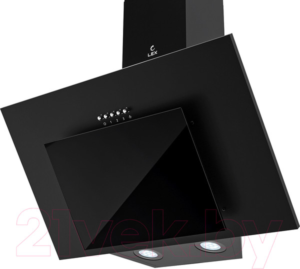 Изображение товара Вытяжка наклонная Lex Mira 500 / TRFE000014 (черный)