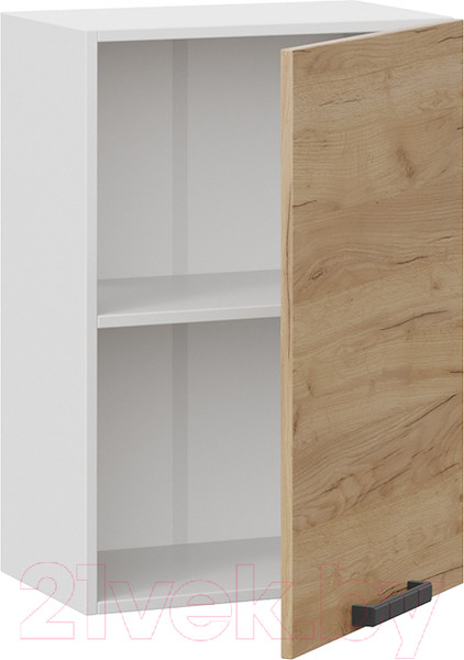Изображение товара Шкаф навесной для кухни ТриЯ Детройт 1В5 (белый/дуб крафт золотой)