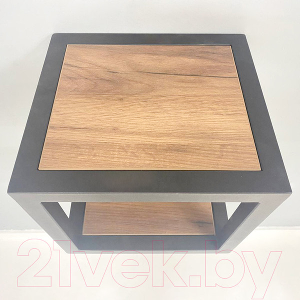 Изображение товара Полка Millwood Лофт 6 Венеция (дуб табачный Craft/металл черный)