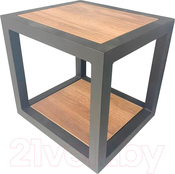 Изображение товара Полка Millwood Лофт 6 Венеция (дуб табачный Craft/металл черный)