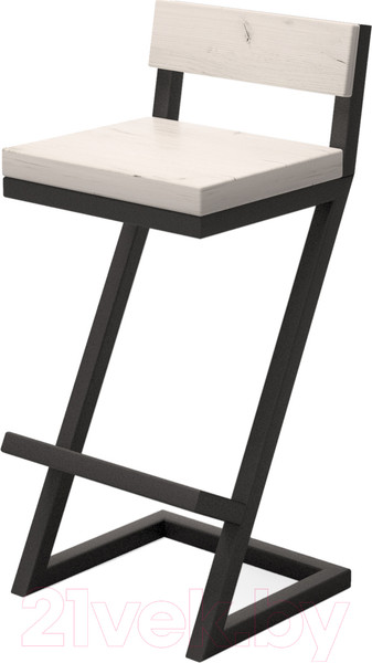 Изображение товара Стул барный Millwood СДН-6 Оберг/L 2 (дуб белый крафт/металл черный)