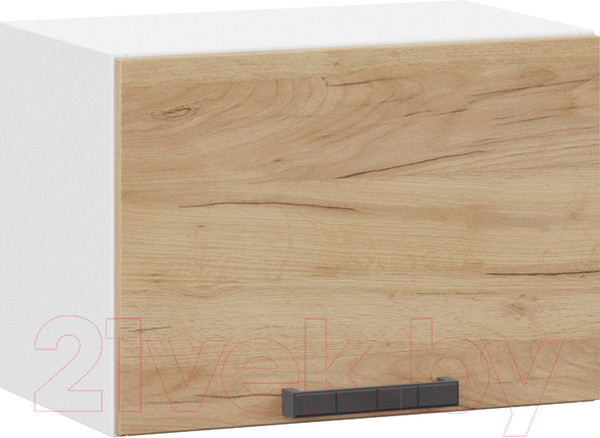 Изображение товара Шкаф навесной для кухни ТриЯ Детройт 1В5Г (белый/дуб крафт золотой)