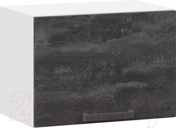 Изображение товара Шкаф навесной для кухни ТриЯ Детройт 1В5Г (белый/угольный камень)
